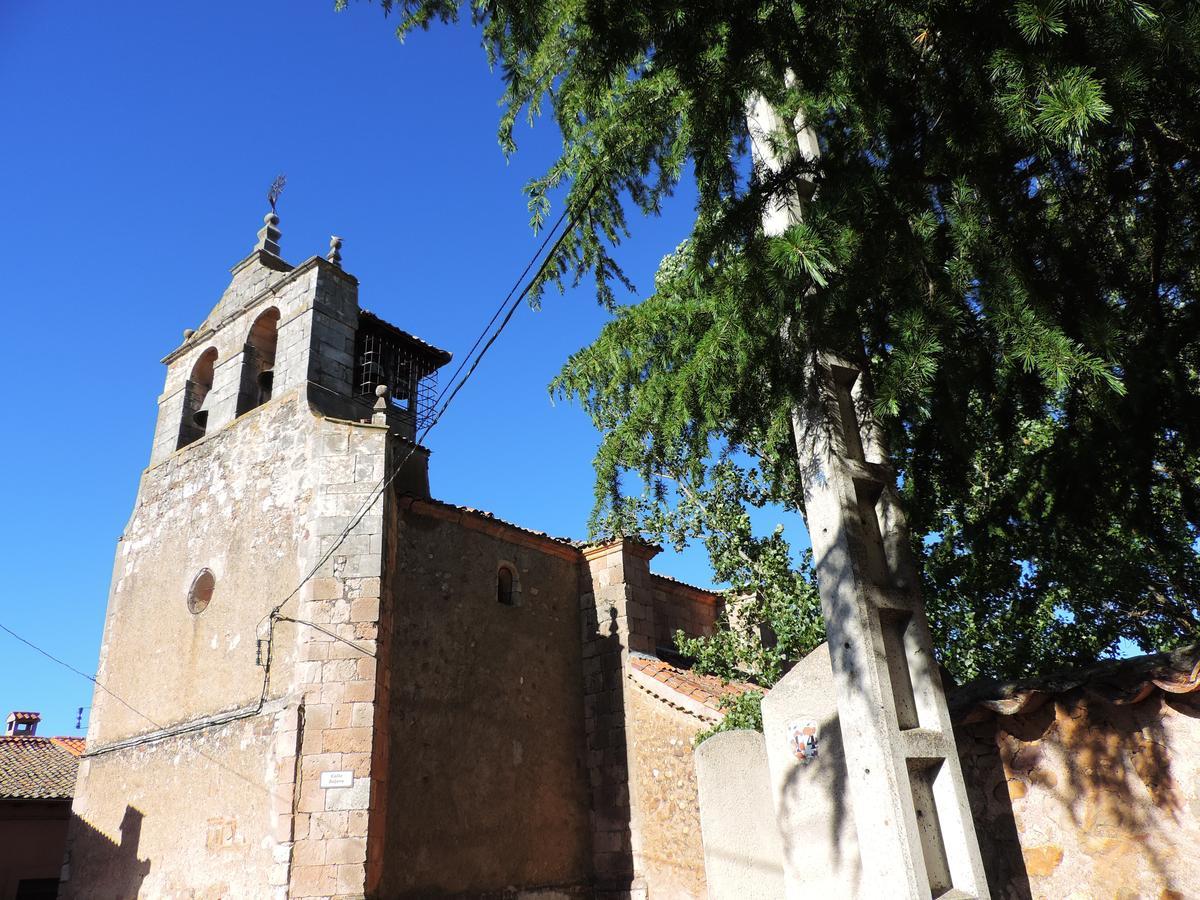 La Casa Del Cartero Pablo Pension Saldana de Ayllon Buitenkant foto